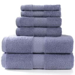 image-Cotton absorbent towel set of 3 pieces and 6 pieces