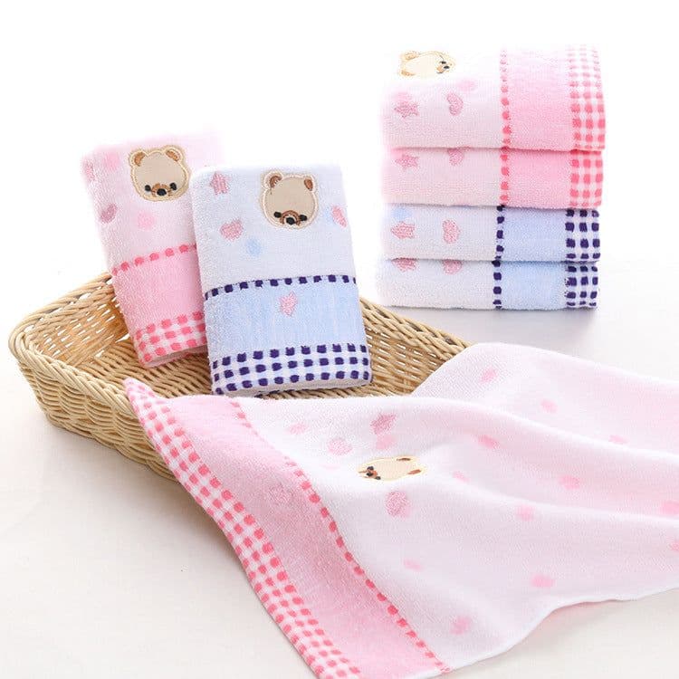 image-Children's cotton cartoon towel