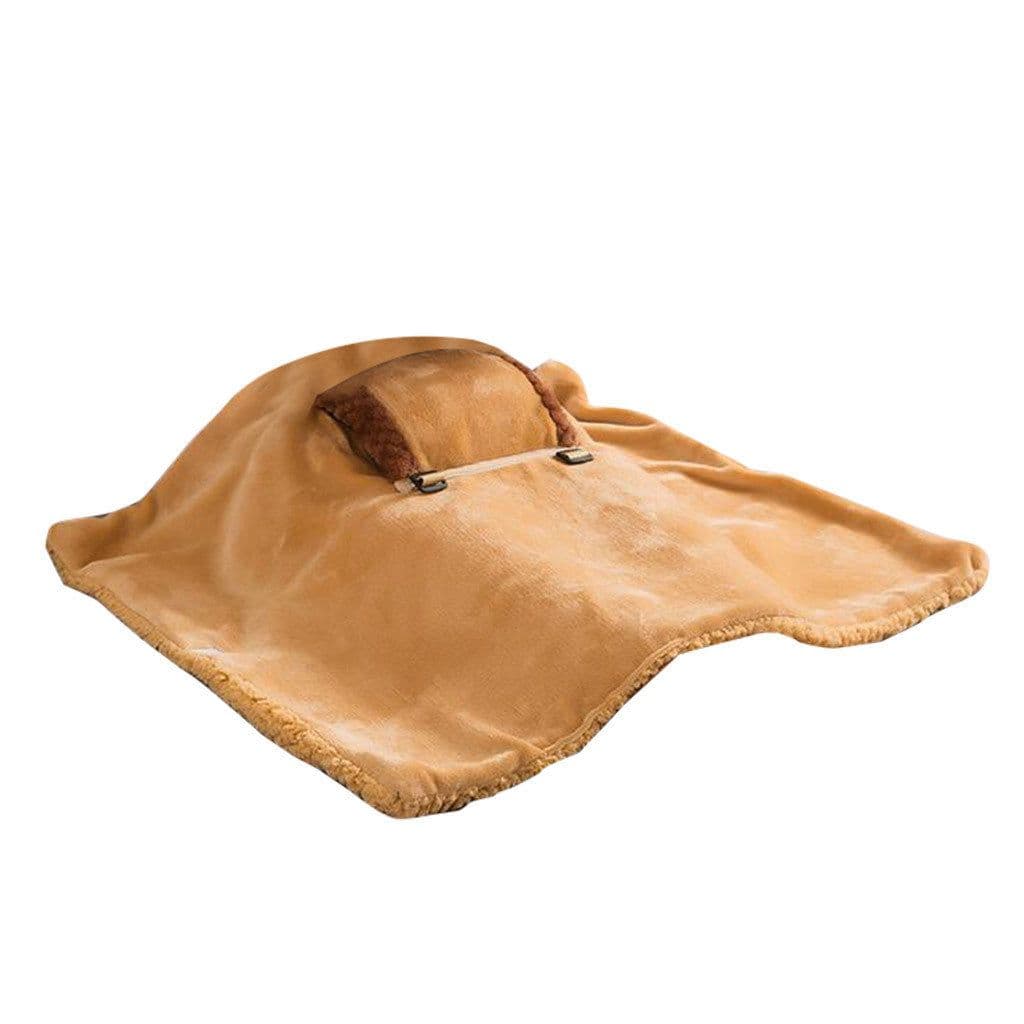image-Flannel Heating Warm Foot Warm Up Blanket Lunch Break Shawl Electric Blanket
