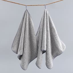 image-Bamboo charcoal solid color household bath towel for adults