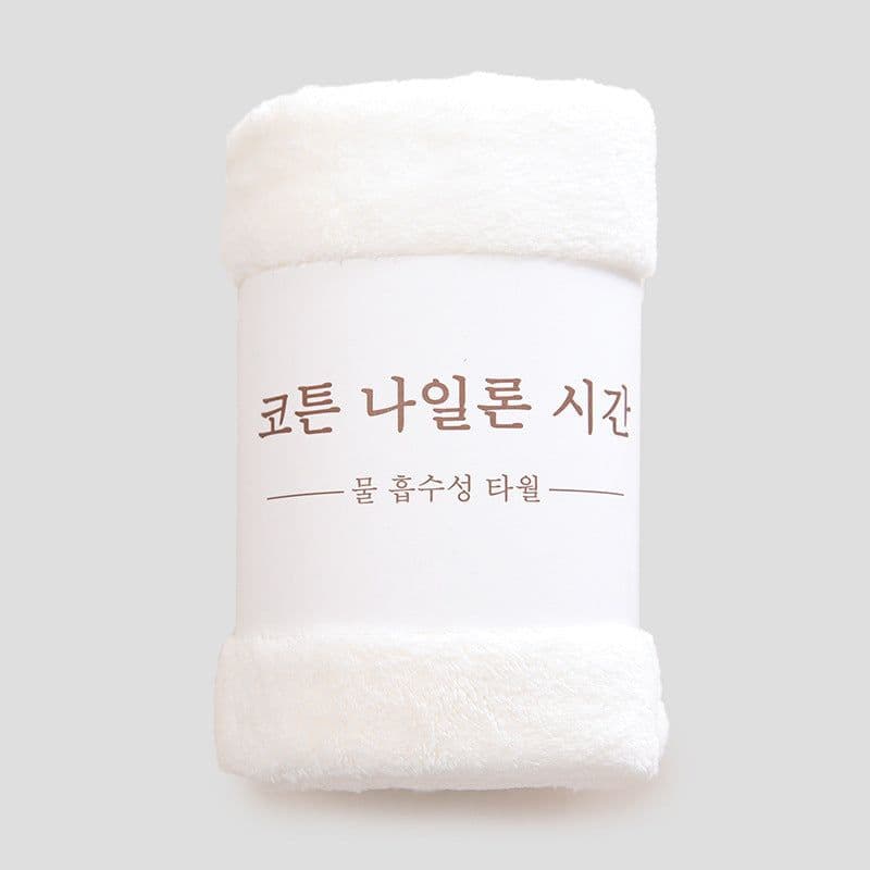 image-Soft Face Wash Coral Fleece Absorbent And Breathable Towel