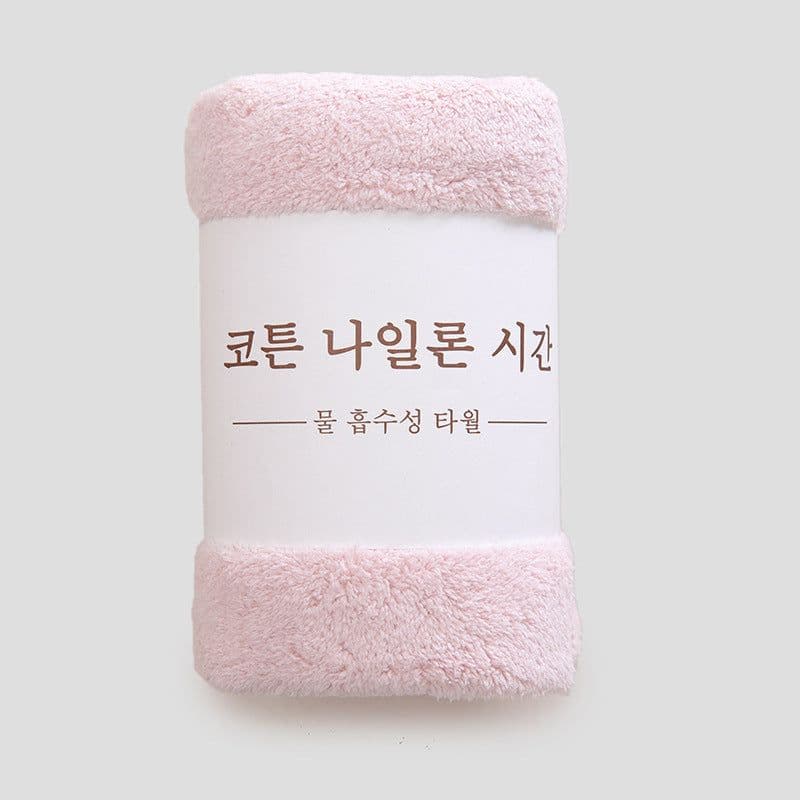 image-Soft Face Wash Coral Fleece Absorbent And Breathable Towel