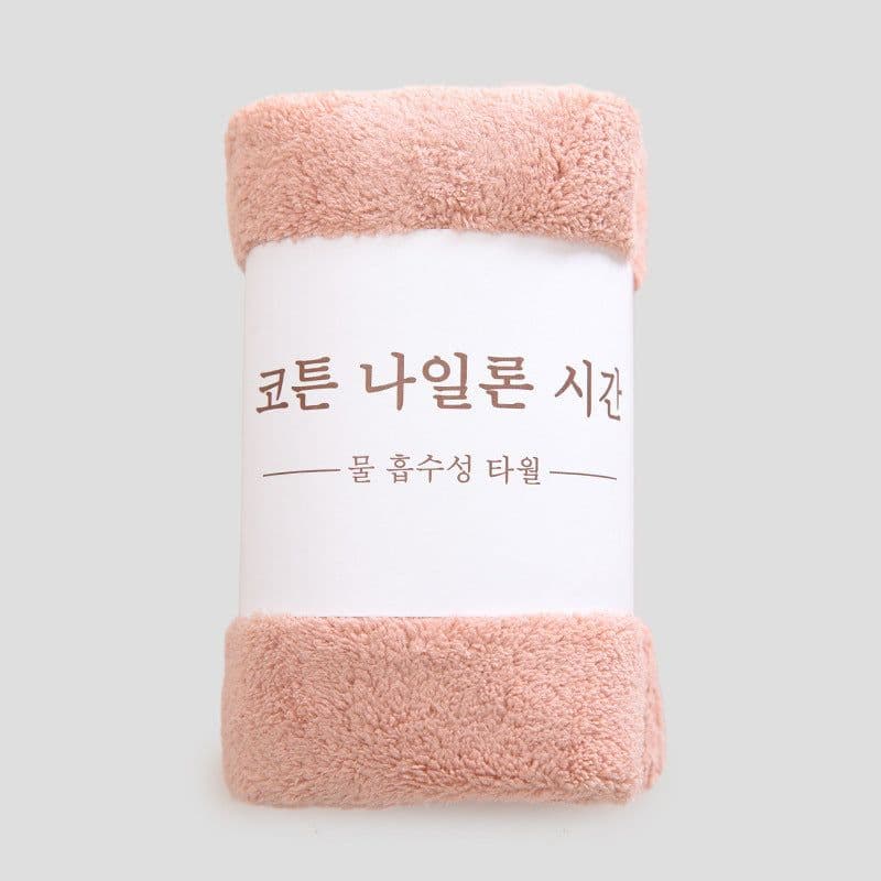 image-Soft Face Wash Coral Fleece Absorbent And Breathable Towel