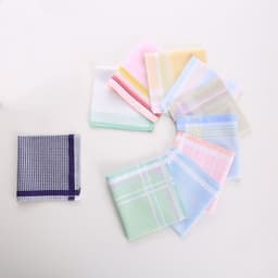image-Women's Cotton Handkerchief Comfort Square Scarf