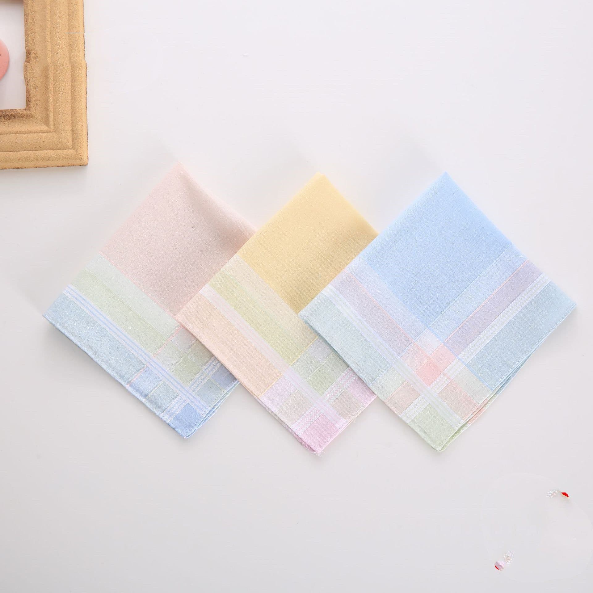 image-Women's Cotton Handkerchief Comfort Square Scarf