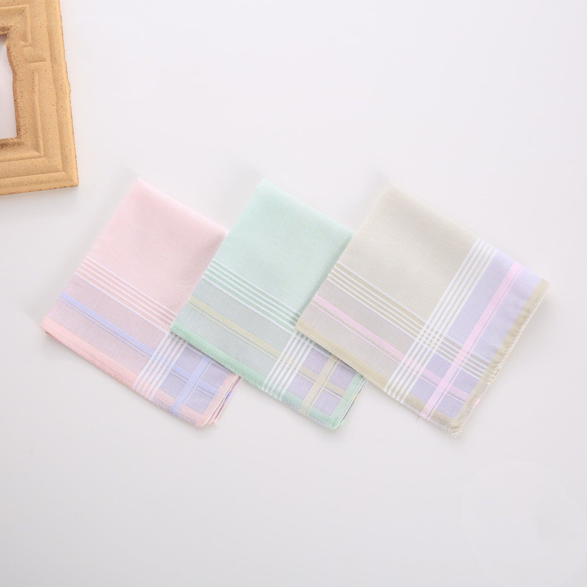 image-Women's Cotton Handkerchief Comfort Square Scarf