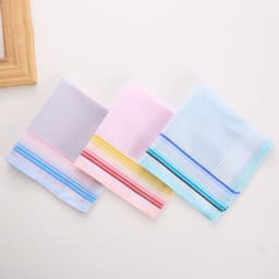 image-Women's Cotton Handkerchief Comfort Square Scarf