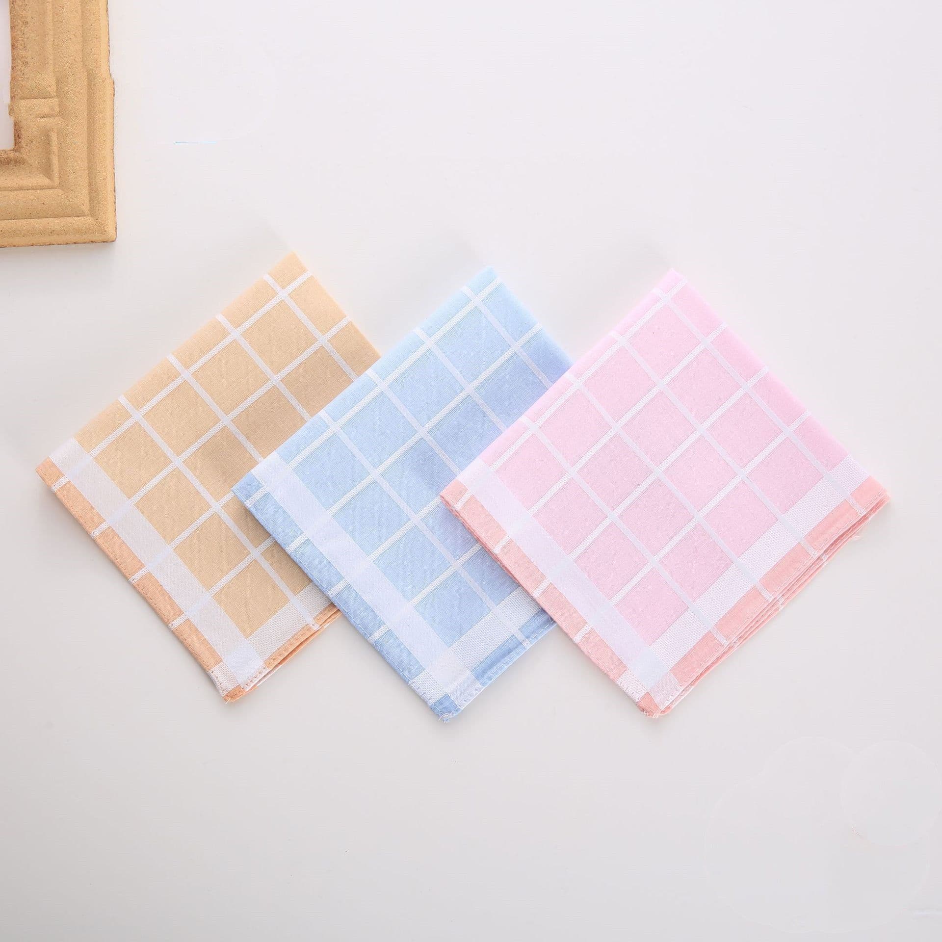 image-Women's Cotton Handkerchief Comfort Square Scarf
