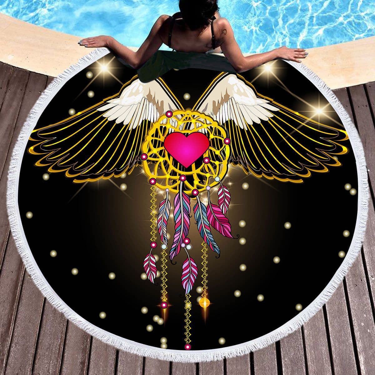 image-Foreign Trade Explosion Superfine Fiber Beach Towel
