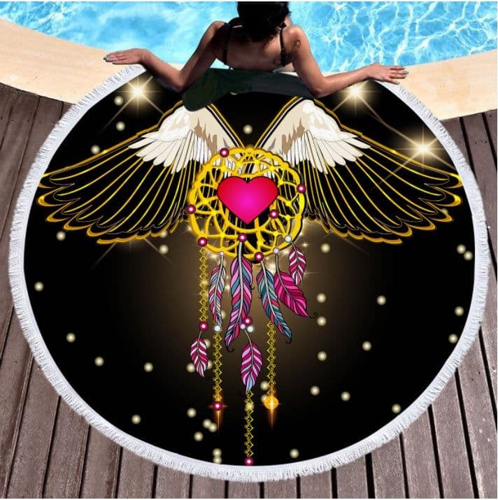 image-Foreign Trade Explosion Superfine Fiber Beach Towel