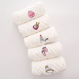 image-Children's Towel Embroidery Baby Saliva Towel