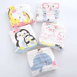 image-Children's Towel Embroidery Baby Saliva Towel