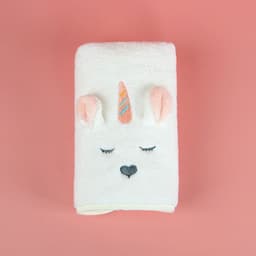 image-Coral Fleece Cute Cartoon Children Face Towel
