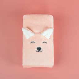 image-Coral Fleece Cute Cartoon Children Face Towel