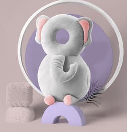 image-Baby Breathable Tencel Anti-fall Protection Pillow