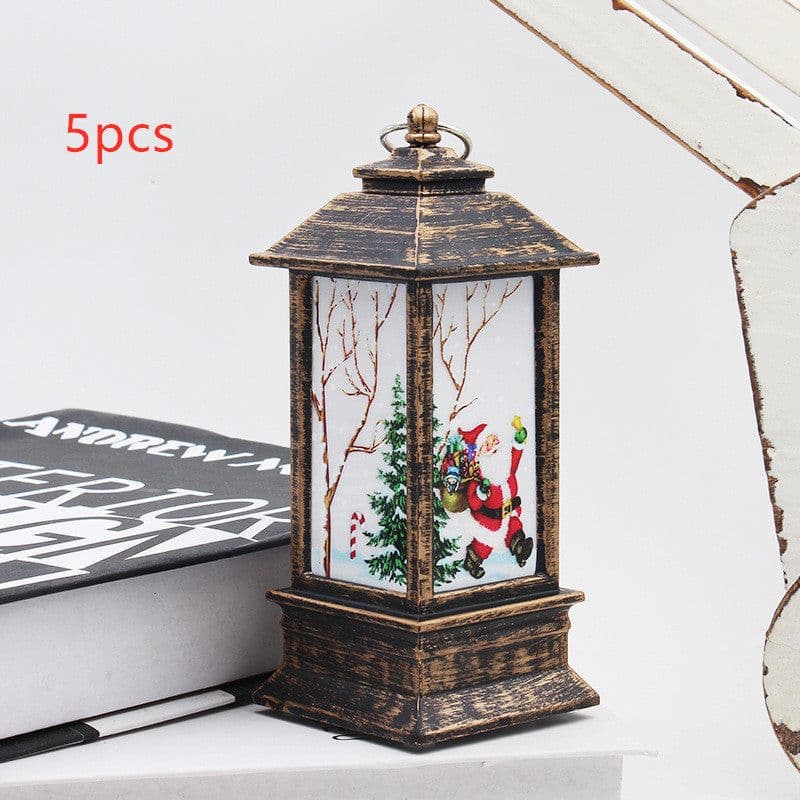 image-Santa Claus Snowman Light Merry Christmas Home Decor