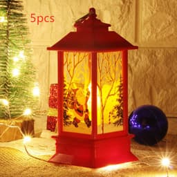 image-Santa Claus Snowman Light Merry Christmas Home Decor