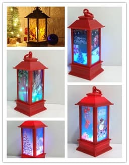 image-Santa Claus Snowman Light Merry Christmas Home Decor