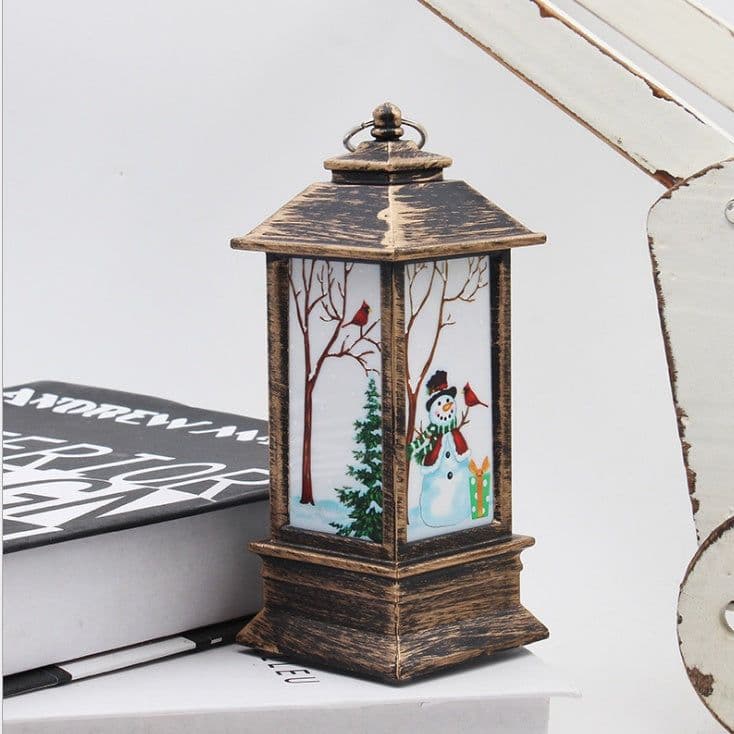 image-Santa Claus Snowman Light Merry Christmas Home Decor