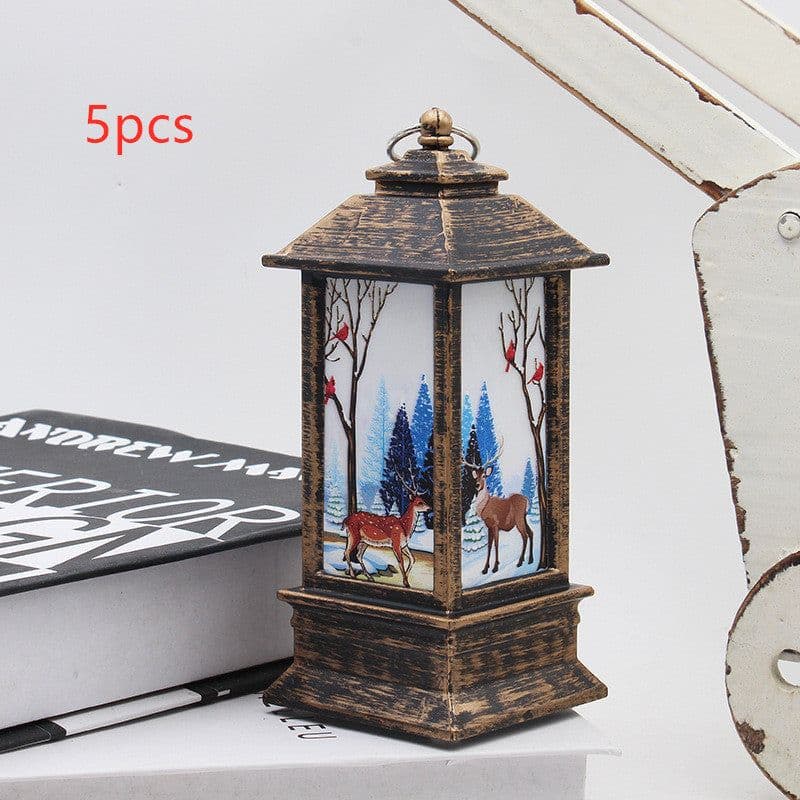 image-Santa Claus Snowman Light Merry Christmas Home Decor