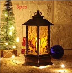 image-Santa Claus Snowman Light Merry Christmas Home Decor
