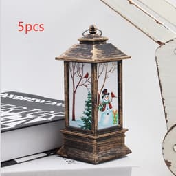 image-Santa Claus Snowman Light Merry Christmas Home Decor