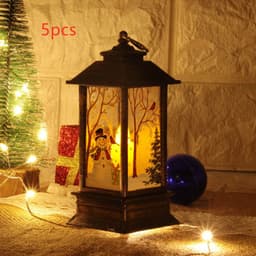 image-Santa Claus Snowman Light Merry Christmas Home Decor