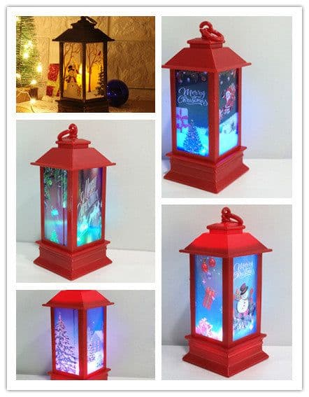 image-Santa Claus Snowman Light Merry Christmas Home Decor