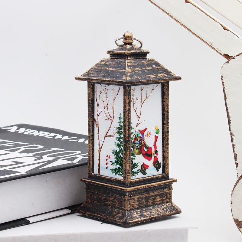 image-Santa Claus Snowman Light Merry Christmas Home Decor