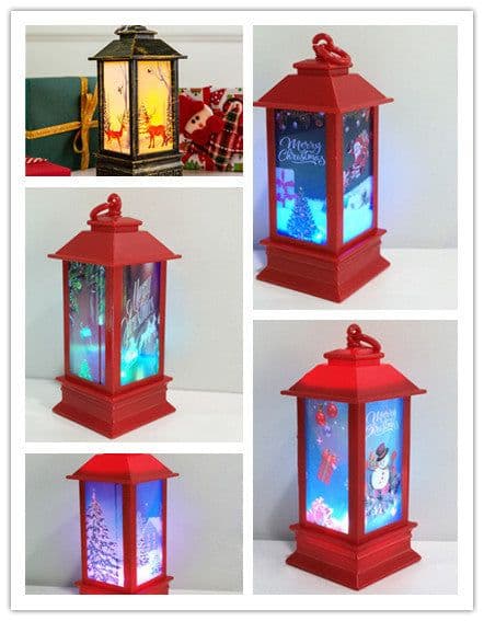 image-Santa Claus Snowman Light Merry Christmas Home Decor