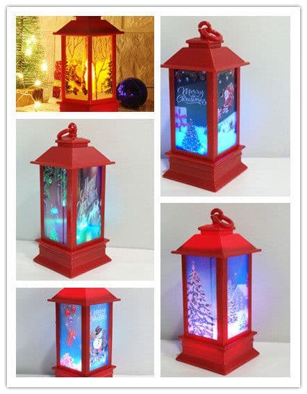 image-Santa Claus Snowman Light Merry Christmas Home Decor