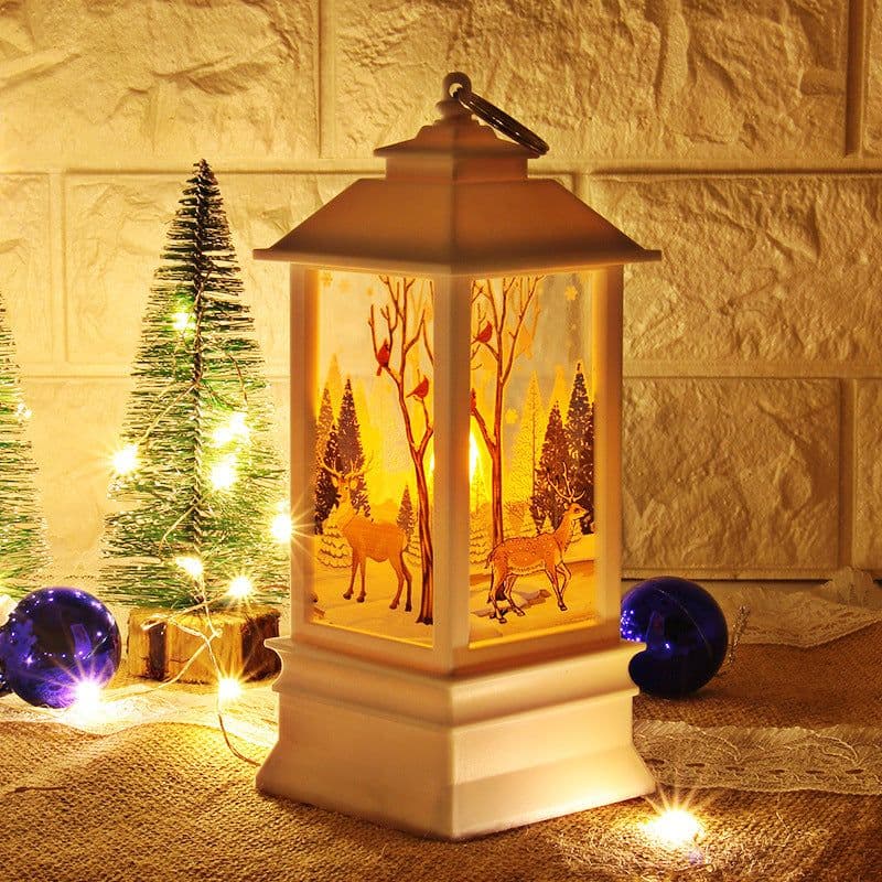 image-Santa Claus Snowman Light Merry Christmas Home Decor