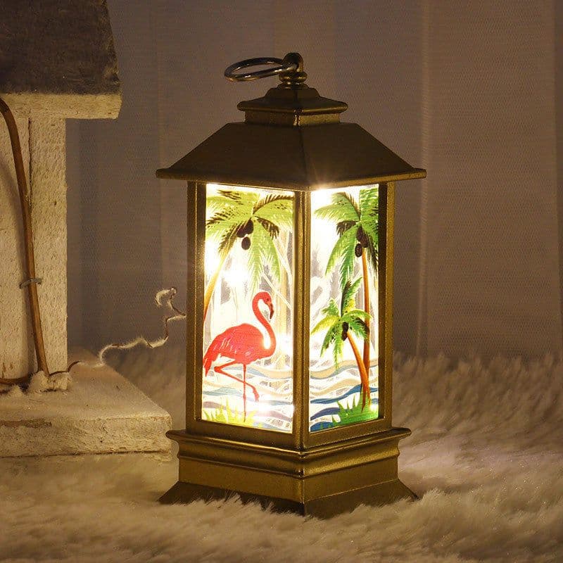 image-Santa Claus Snowman Light Merry Christmas Home Decor