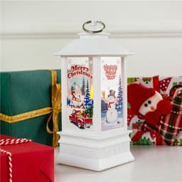 image-Santa Claus Snowman Light Merry Christmas Home Decor