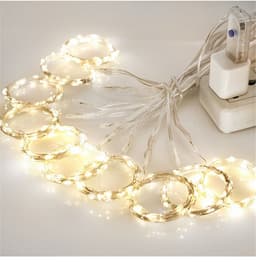 image-LED Curtain Garland On The Window USB String Lights Remote Control Christmas Decorations For Home Room