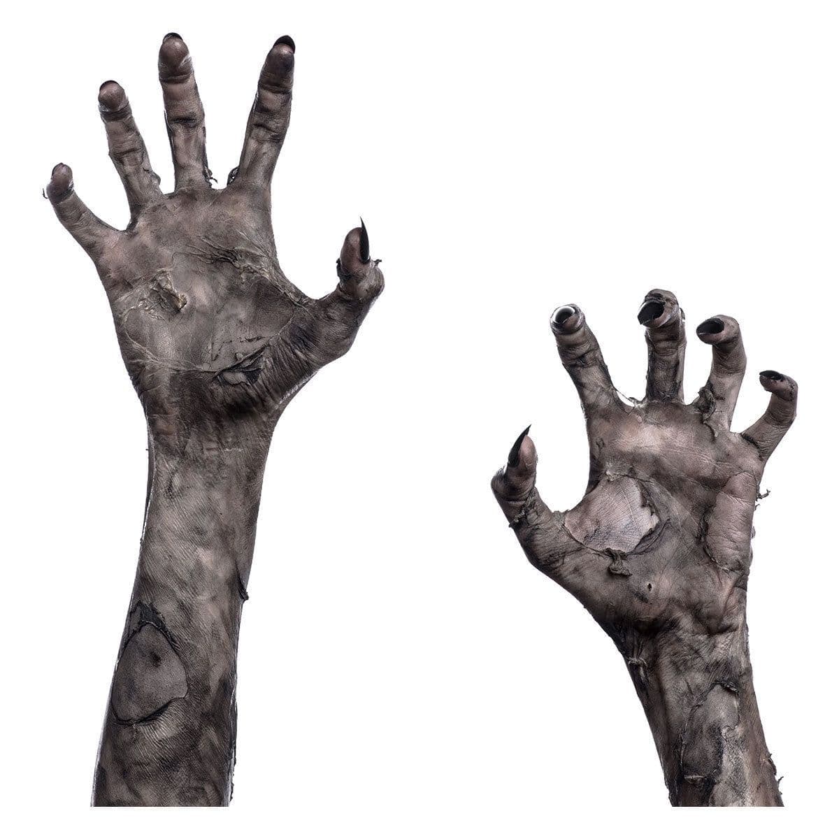 image-Halloween Ghost Hand Wall Sticker Horror Glass Wall Sticker
