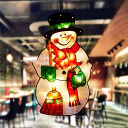 image-Santa Claus Led Suction Cup Window Hanging Lights Christmas Decorative Atmosphere