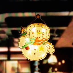 image-Santa Claus Led Suction Cup Window Hanging Lights Christmas Decorative Atmosphere
