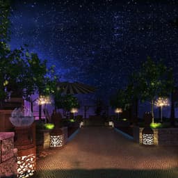image-New Ground Plug Solar Fireworks Light LED Light String Copper Wire Outdoor Garden Decoration Star Lights Christmas Lights