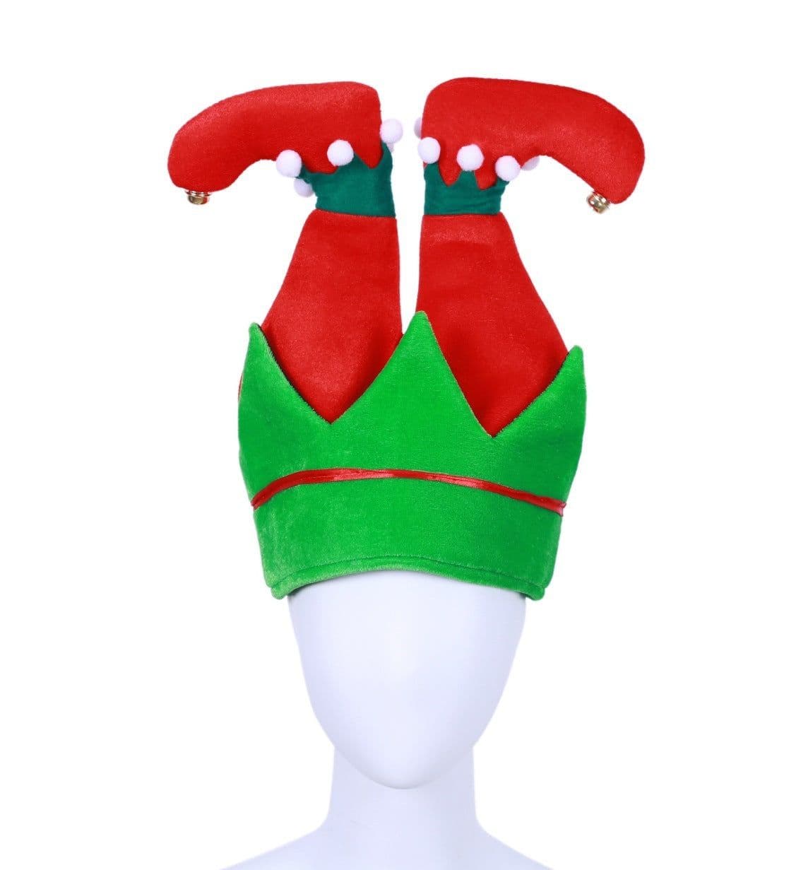 image-Fancy Christmas Caps Men Women Xmas Trousers Hat Clown Trousers Leg Hat For Party Celebration Home Gift