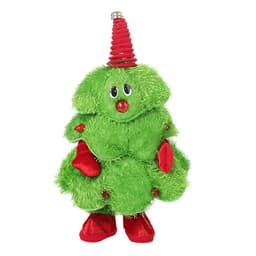 image-Wisted Wiggle Hip Christmas Tree Singing Dance Plush Toy Musical Doll Stuffed Animated Gift for Kid