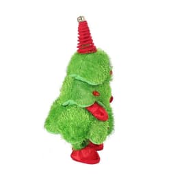 image-Wisted Wiggle Hip Christmas Tree Singing Dance Plush Toy Musical Doll Stuffed Animated Gift for Kid