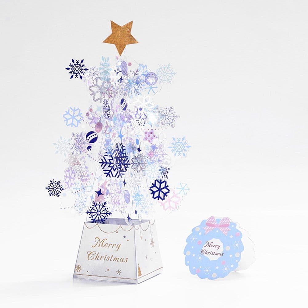 image-Christmas Tree Pop-Up Card 3D Card Christmas Greeting Card
