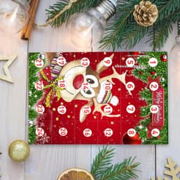 image-24 Days Christmas Countdown Advent Calendar Surprise Resin Pendant Keychain Ornaments