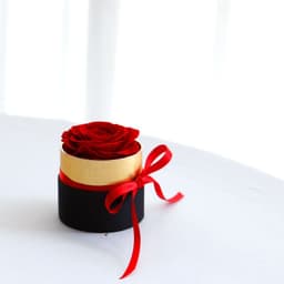image-Eternal Roses In Box Preserved Real Rose Flowers With Box Set Valentines Day Gift Romantic Artificial Flowers