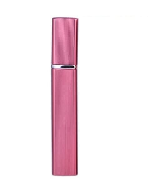 image-12ML Aluminum Perfume Tube Aluminum Tube Perfume Bottle Glass Bottle Empty Bottle Lipstick Type Perfume Bottled Square