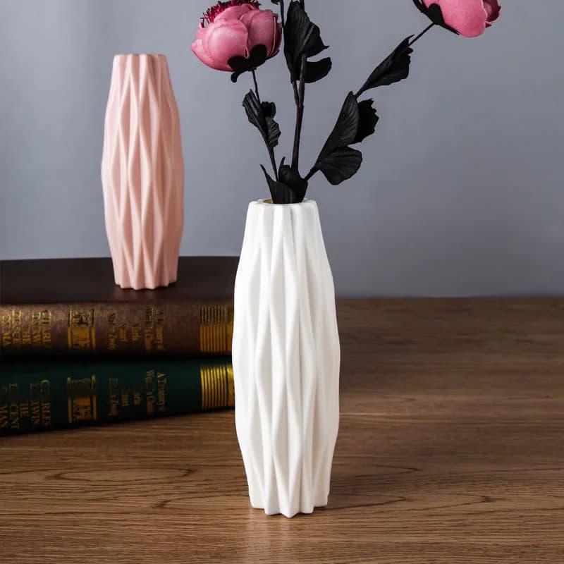 image-Nordic Plastic Hydroponic Vase