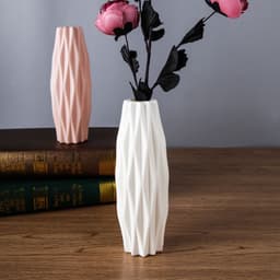 image-Nordic Plastic Hydroponic Vase