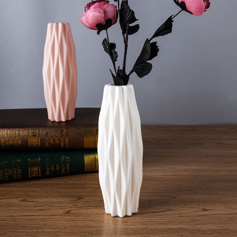 image-Nordic Plastic Hydroponic Vase
