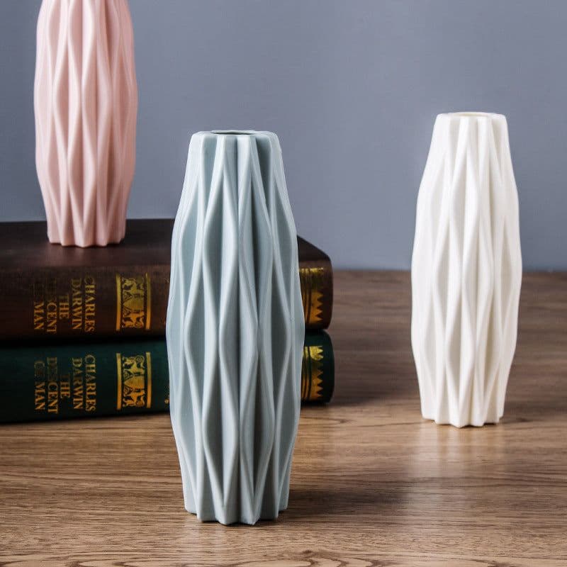 image-Nordic Plastic Hydroponic Vase